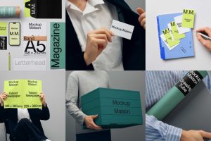 15个OFFICE FRIDAY Part 3vi贴图Mockup.Maisonps效果图-B0005
