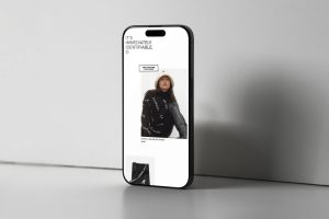 1个手机屏幕样机vi贴图app科技壁纸效果图-M017