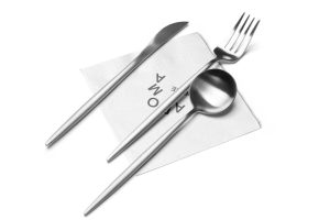 1个餐具纸巾样机vi贴图轻食餐厅效果图-26235