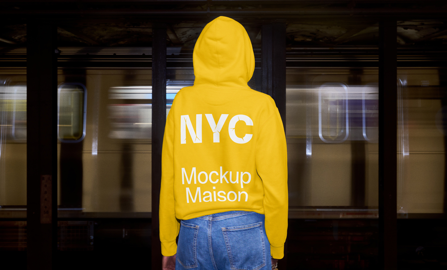 63个纽约城市样机vi贴图T恤包纸袋mockup.maisonNYS效果图-B0033