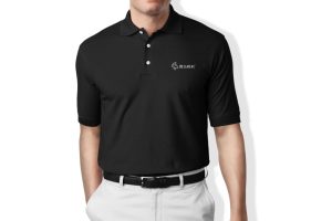 1个男性正面polo衫样机vi贴图短袖工作服效果图-26432